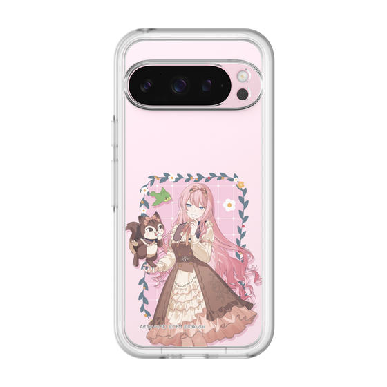 Slim Protection Premium Case［ Hatsune Miku × Kuppy Ramune – Megurine Luka × Ram – Full-body Illustration 1 ］