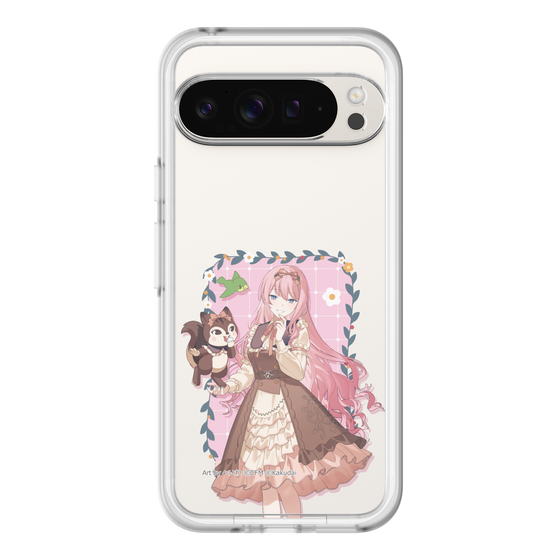Slim Protection Premium Case［ Hatsune Miku × Kuppy Ramune – Megurine Luka × Ram – Full-body Illustration 1 ］