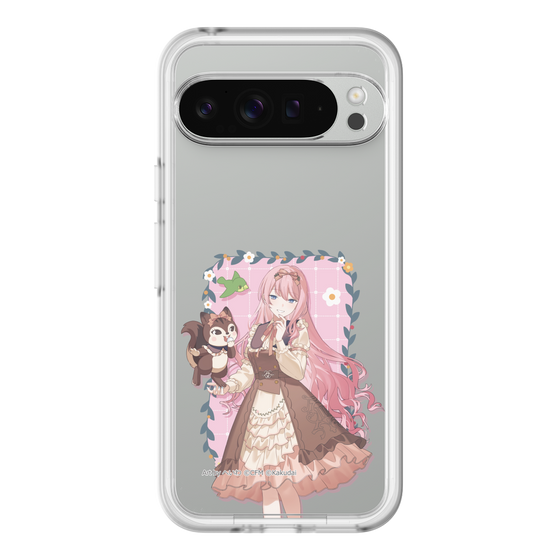 Slim Protection Premium Case［ Hatsune Miku × Kuppy Ramune – Megurine Luka × Ram – Full-body Illustration 1 ］