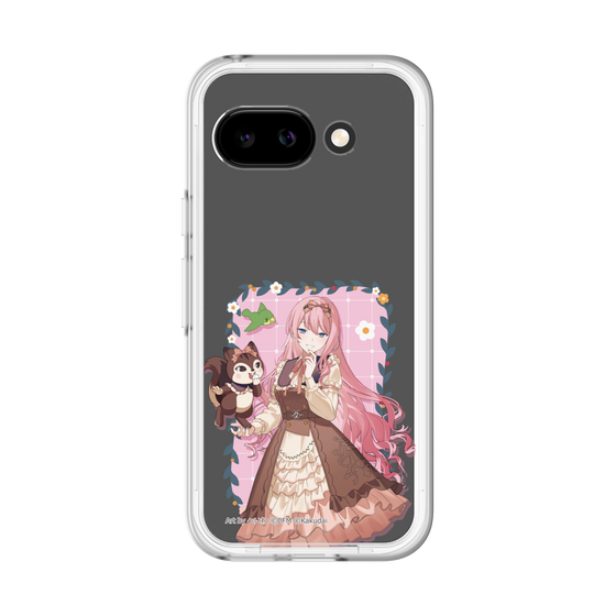Slim Protection Premium Case［ Hatsune Miku × Kuppy Ramune – Megurine Luka × Ram – Full-body Illustration 1 ］