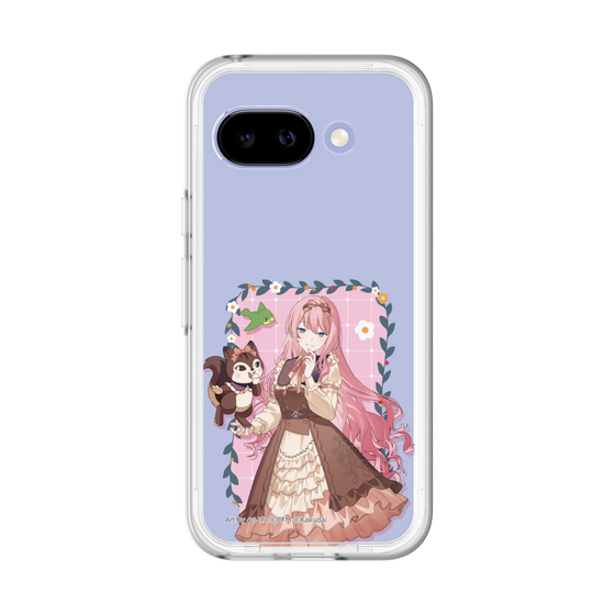Slim Protection Premium Case［ Hatsune Miku × Kuppy Ramune – Megurine Luka × Ram – Full-body Illustration 1 ］