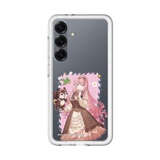 Slim Protection Premium Case［ Hatsune Miku × Kuppy Ramune – Megurine Luka × Ram – Full-body Illustration 1 ］