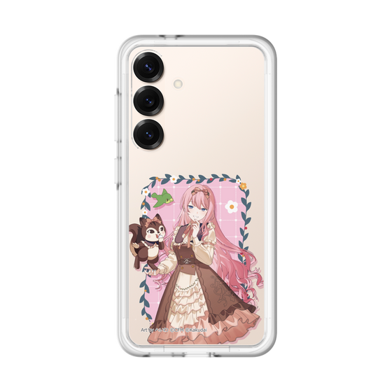 Slim Protection Premium Case［ Hatsune Miku × Kuppy Ramune – Megurine Luka × Ram – Full-body Illustration 1 ］