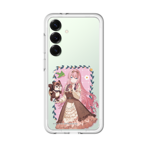 Slim Protection Premium Case［ Hatsune Miku × Kuppy Ramune – Megurine Luka × Ram – Full-body Illustration 1 ］