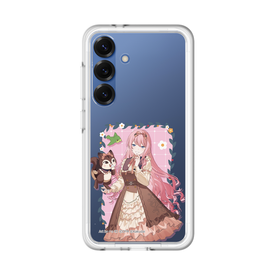 Slim Protection Premium Case［ Hatsune Miku × Kuppy Ramune – Megurine Luka × Ram – Full-body Illustration 1 ］
