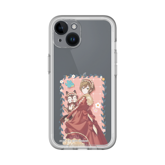 Slim Protection Premium Case［ Hatsune Miku × Kuppy Ramune – MEIKO × Ram – Full-body Illustration 1 ］