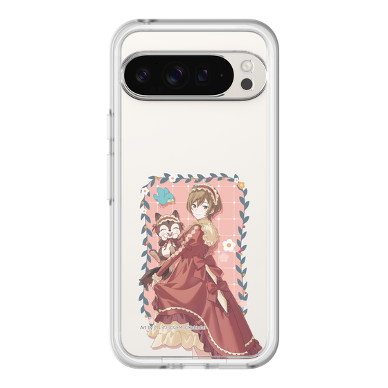 Slim Protection Premium Case［ Hatsune Miku × Kuppy Ramune – MEIKO × Ram – Full-body Illustration 1 ］