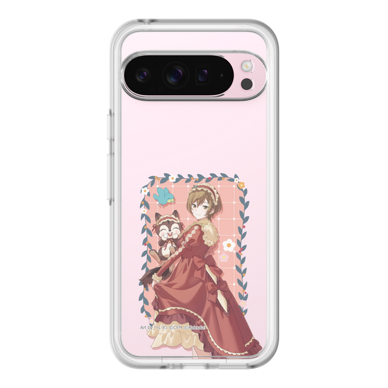 Slim Protection Premium Case［ Hatsune Miku × Kuppy Ramune – MEIKO × Ram – Full-body Illustration 1 ］