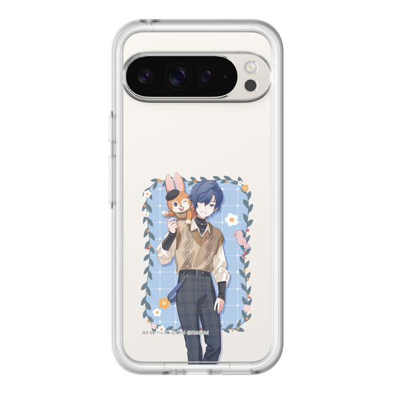 Slim Protection Premium Case［ Hatsune Miku × Kuppy Ramune – KAITO × Kuppy – Full-body Illustration 1 ］