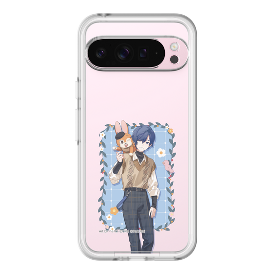 Slim Protection Premium Case［ Hatsune Miku × Kuppy Ramune – KAITO × Kuppy – Full-body Illustration 1 ］