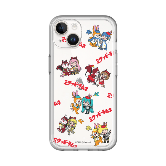 Slim Protection Premium Case［ Hatsune Miku × Kuppy Ramune – Overall Pattern ］