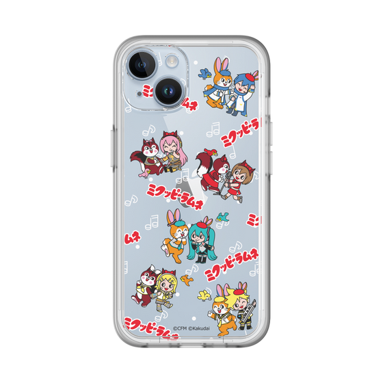 Slim Protection Premium Case［ Hatsune Miku × Kuppy Ramune – Overall Pattern ］