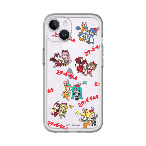 Slim Protection Premium Case［ Hatsune Miku × Kuppy Ramune – Overall Pattern ］