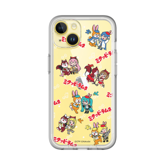 Slim Protection Premium Case［ Hatsune Miku × Kuppy Ramune – Overall Pattern ］