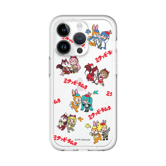 Slim Protection Premium Case［ Hatsune Miku × Kuppy Ramune – Overall Pattern ］