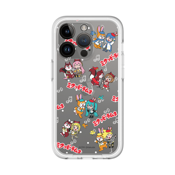 Slim Protection Premium Case［ Hatsune Miku × Kuppy Ramune – Overall Pattern ］
