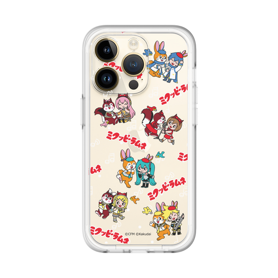 Slim Protection Premium Case［ Hatsune Miku × Kuppy Ramune – Overall Pattern ］