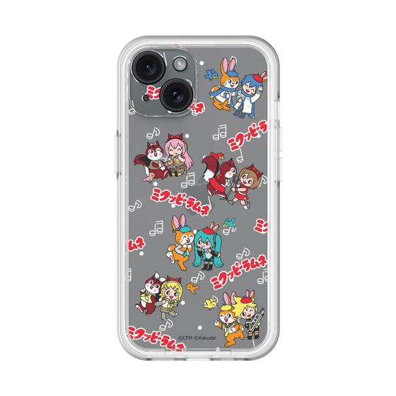 Slim Protection Premium Case［ Hatsune Miku × Kuppy Ramune – Overall Pattern ］