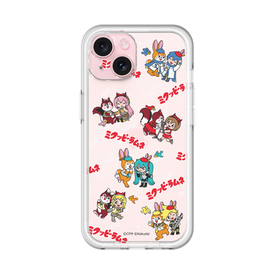 Slim Protection Premium Case［ Hatsune Miku × Kuppy Ramune – Overall Pattern ］