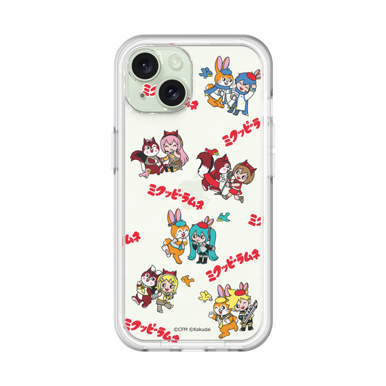 Slim Protection Premium Case［ Hatsune Miku × Kuppy Ramune – Overall Pattern ］