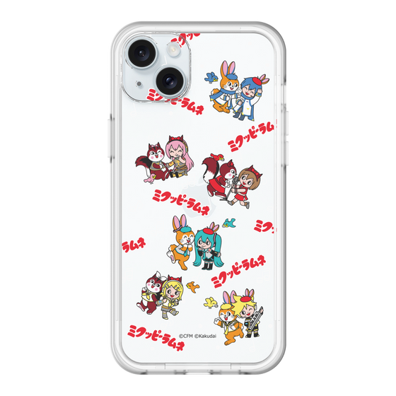 Slim Protection Premium Case［ Hatsune Miku × Kuppy Ramune – Overall Pattern ］