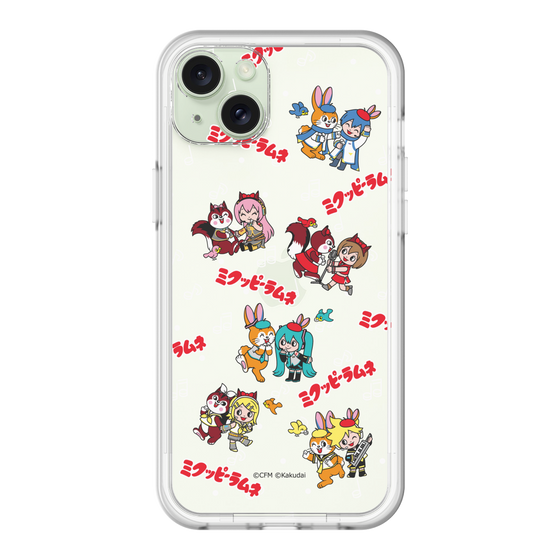 Slim Protection Premium Case［ Hatsune Miku × Kuppy Ramune – Overall Pattern ］