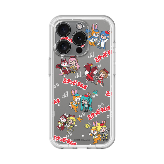 Slim Protection Premium Case［ Hatsune Miku × Kuppy Ramune – Overall Pattern ］