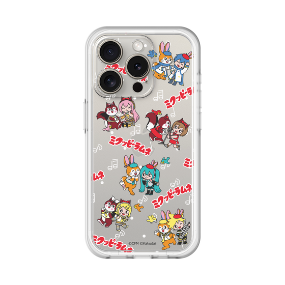 Slim Protection Premium Case［ Hatsune Miku × Kuppy Ramune – Overall Pattern ］