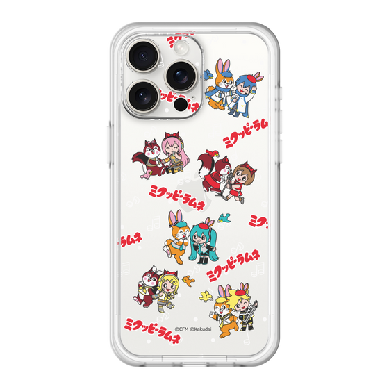 Slim Protection Premium Case［ Hatsune Miku × Kuppy Ramune – Overall Pattern ］