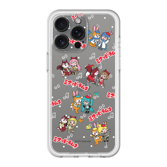 Slim Protection Premium Case［ Hatsune Miku × Kuppy Ramune – Overall Pattern ］