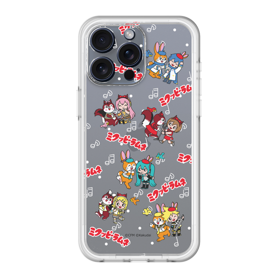 Slim Protection Premium Case［ Hatsune Miku × Kuppy Ramune – Overall Pattern ］
