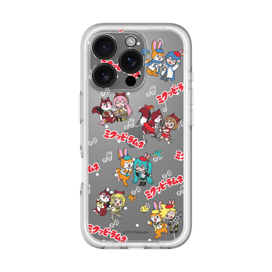 Slim Protection Premium Case［ Hatsune Miku × Kuppy Ramune – Overall Pattern ］