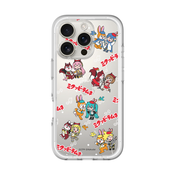 Slim Protection Premium Case［ Hatsune Miku × Kuppy Ramune – Overall Pattern ］