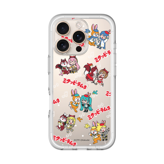 Slim Protection Premium Case［ Hatsune Miku × Kuppy Ramune – Overall Pattern ］