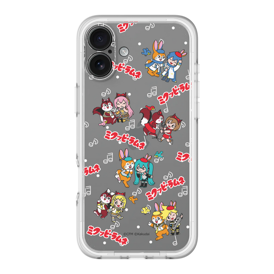 Slim Protection Premium Case［ Hatsune Miku × Kuppy Ramune – Overall Pattern ］