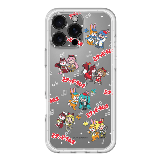 Slim Protection Premium Case［ Hatsune Miku × Kuppy Ramune – Overall Pattern ］