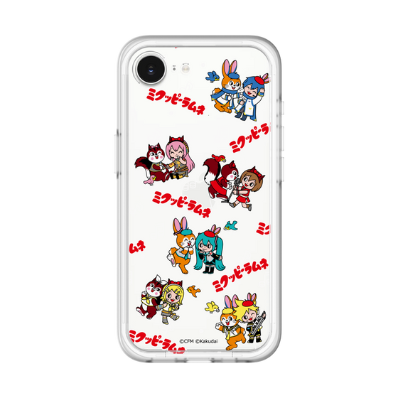 Slim Protection Premium Case［ Hatsune Miku × Kuppy Ramune – Overall Pattern ］