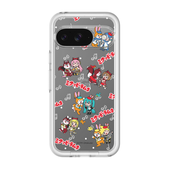 Slim Protection Premium Case［ Hatsune Miku × Kuppy Ramune – Overall Pattern ］
