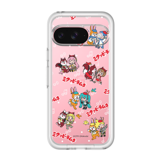 Slim Protection Premium Case［ Hatsune Miku × Kuppy Ramune – Overall Pattern ］