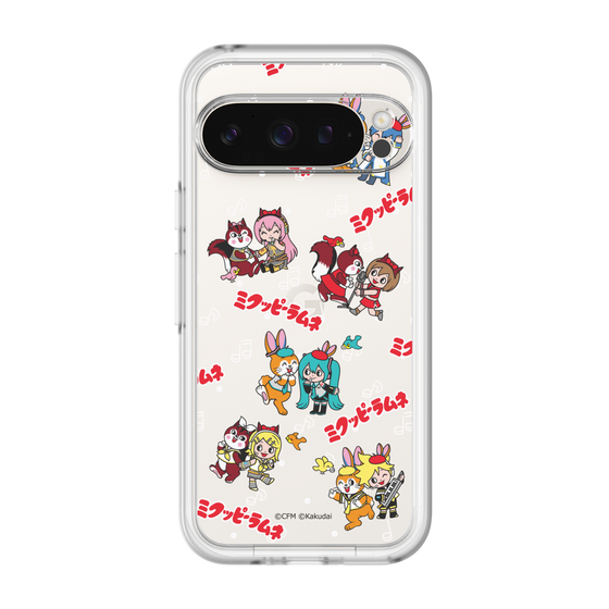 Slim Protection Premium Case［ Hatsune Miku × Kuppy Ramune – Overall Pattern ］