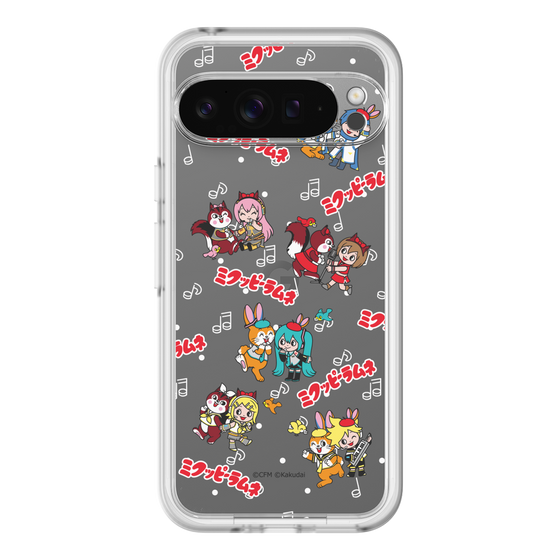 Slim Protection Premium Case［ Hatsune Miku × Kuppy Ramune – Overall Pattern ］