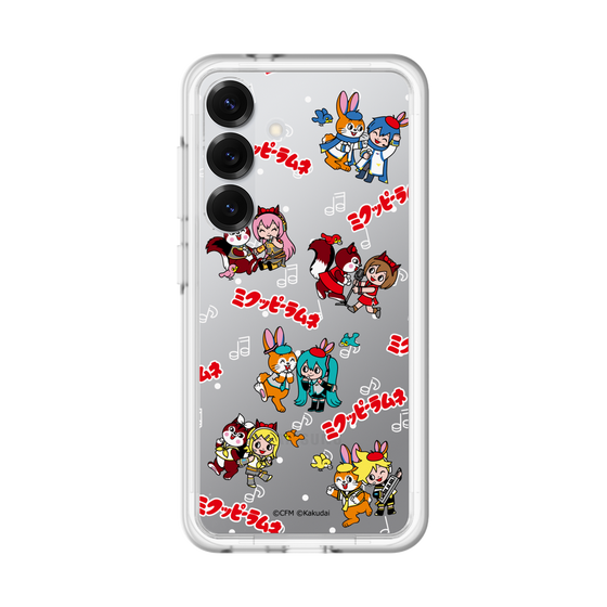 Slim Protection Premium Case［ Hatsune Miku × Kuppy Ramune – Overall Pattern ］