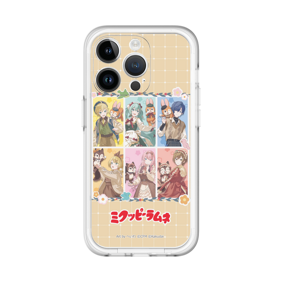 Slim Protection Premium Case［ Hatsune Miku × Kuppy Ramune – Full-body Illustration ］