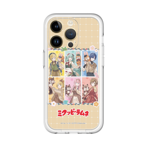 Slim Protection Premium Case［ Hatsune Miku × Kuppy Ramune – Full-body Illustration ］