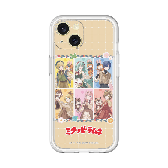 Slim Protection Premium Case［ Hatsune Miku × Kuppy Ramune – Full-body Illustration ］