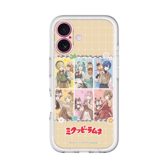 Slim Protection Premium Case［ Hatsune Miku × Kuppy Ramune – Full-body Illustration ］