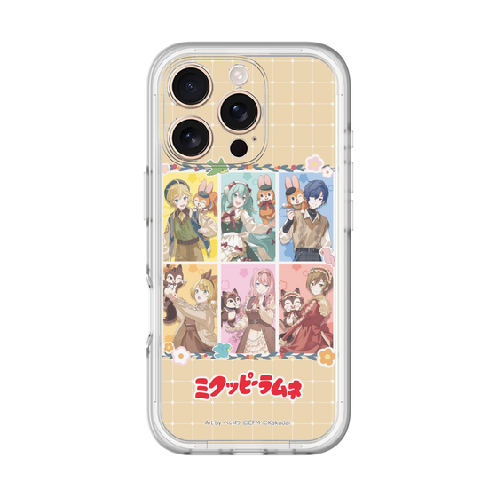 Slim Protection Premium Case［ Hatsune Miku × Kuppy Ramune – Full-body Illustration ］