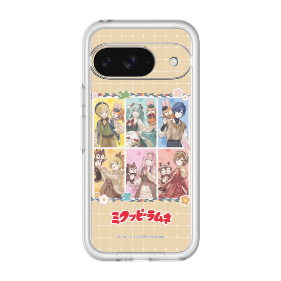 Slim Protection Premium Case［ Hatsune Miku × Kuppy Ramune – Full-body Illustration ］