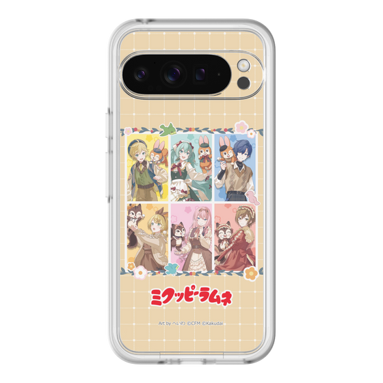 Slim Protection Premium Case［ Hatsune Miku × Kuppy Ramune – Full-body Illustration ］