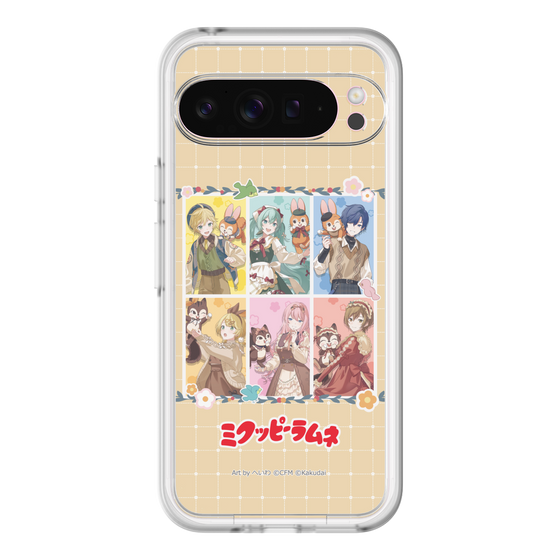 Slim Protection Premium Case［ Hatsune Miku × Kuppy Ramune – Full-body Illustration ］